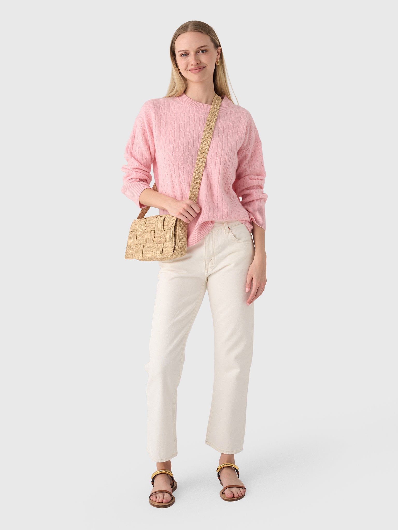 Alex Mill Women's Charlie Cable Sweater - Saint Bernard