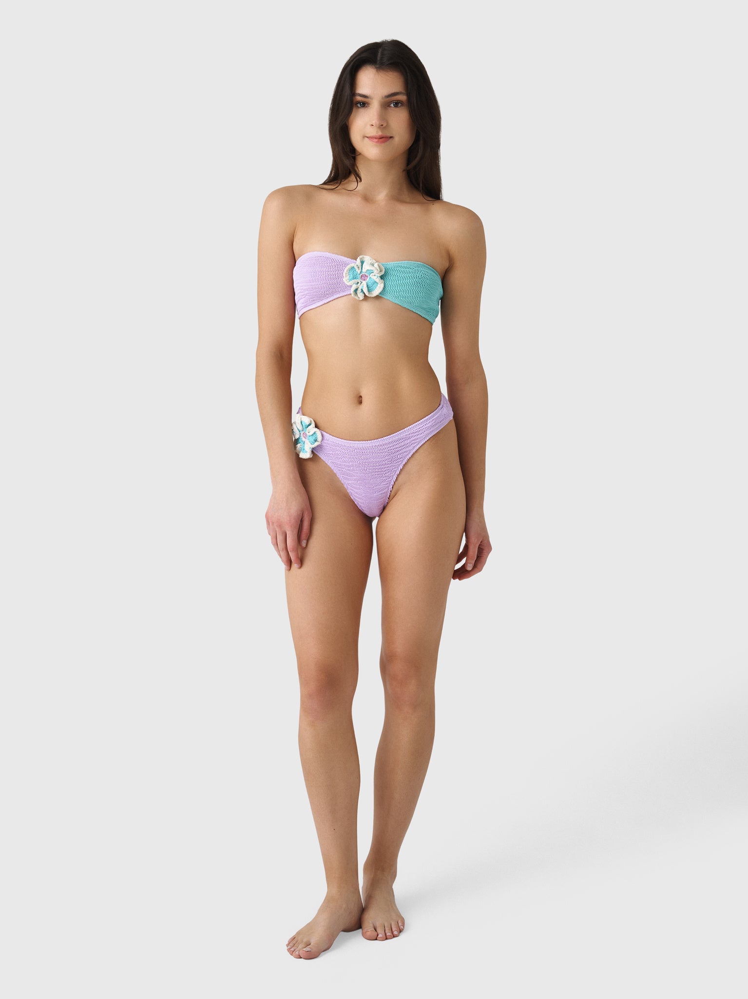 Cleonie Women's Bouquet Bikini Top - Saint Bernard