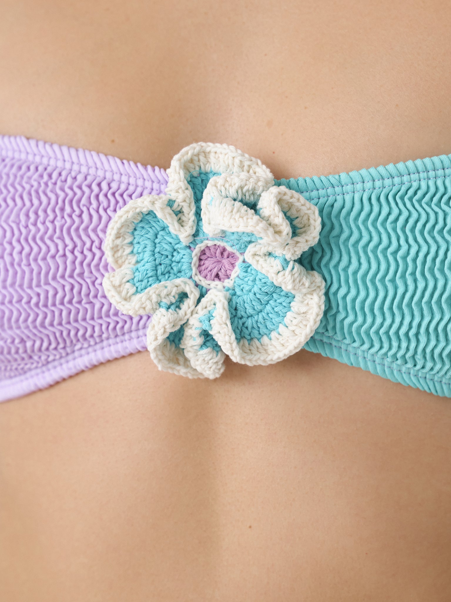 Cleonie Women's Bouquet Bikini Top - Saint Bernard