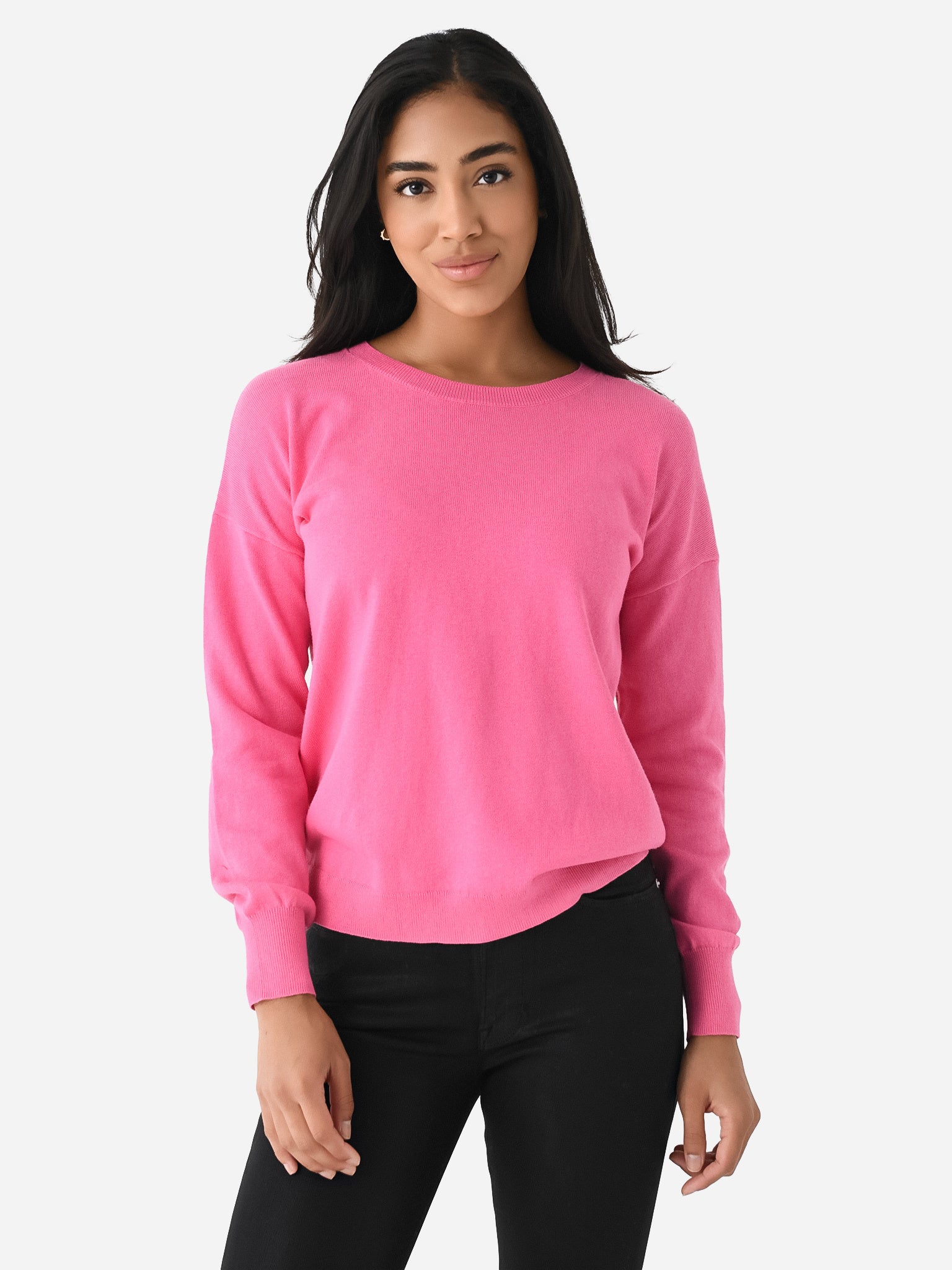 J Society Women's Heart Sleeve Sweater - Saint Bernard
