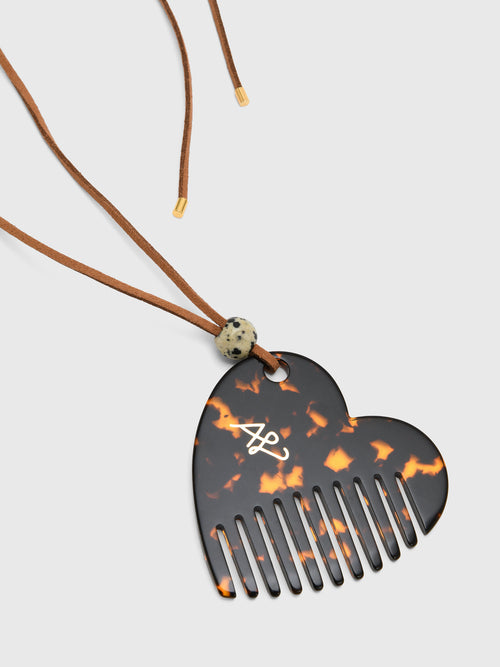 Anni Lu Heartcomber Necklace - Saint Bernard