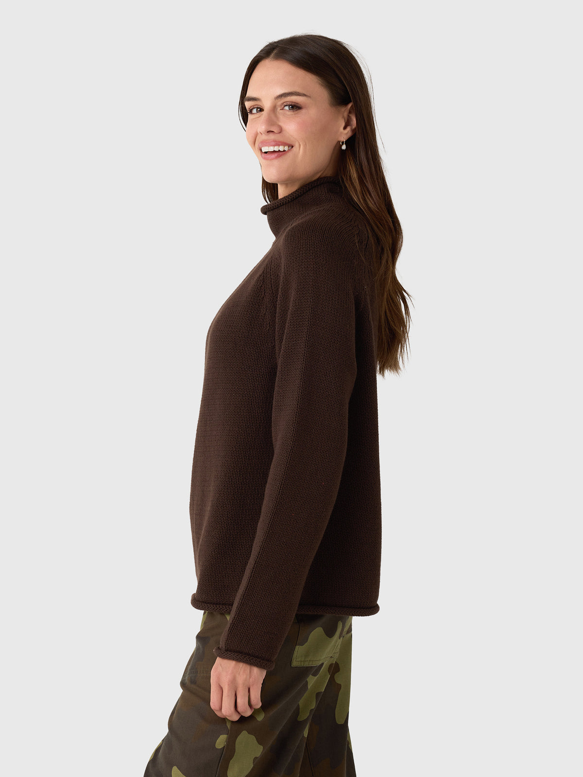 Alex Mill Women's Eastport Rollneck Sweater - Saint Bernard