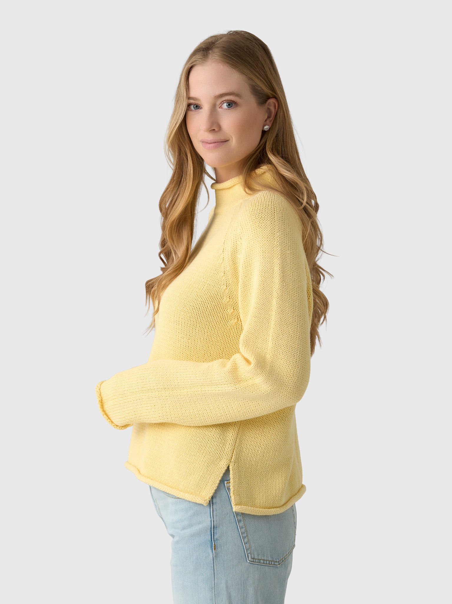 Alex Mill Women's Eastport Rollneck Sweater - Saint Bernard
