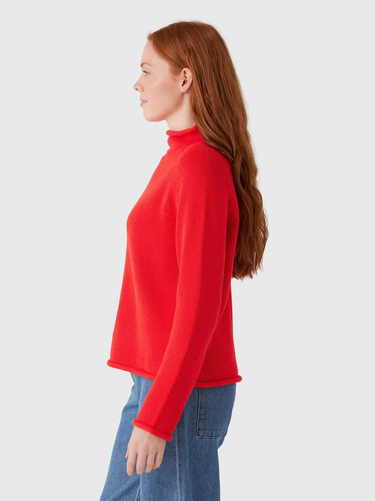 Alex Mill Women's Eastport Rollneck Sweater - Saint Bernard