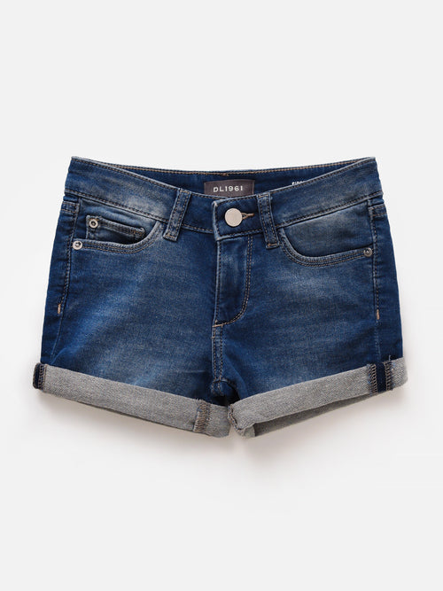 DL1961 Girls' Piper Cuffed Short