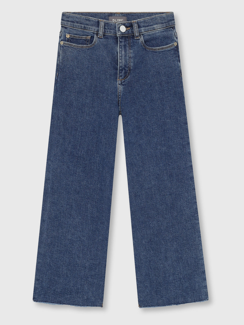 DL1961 Girls' Lily Wide Leg Jean - Saint Bernard