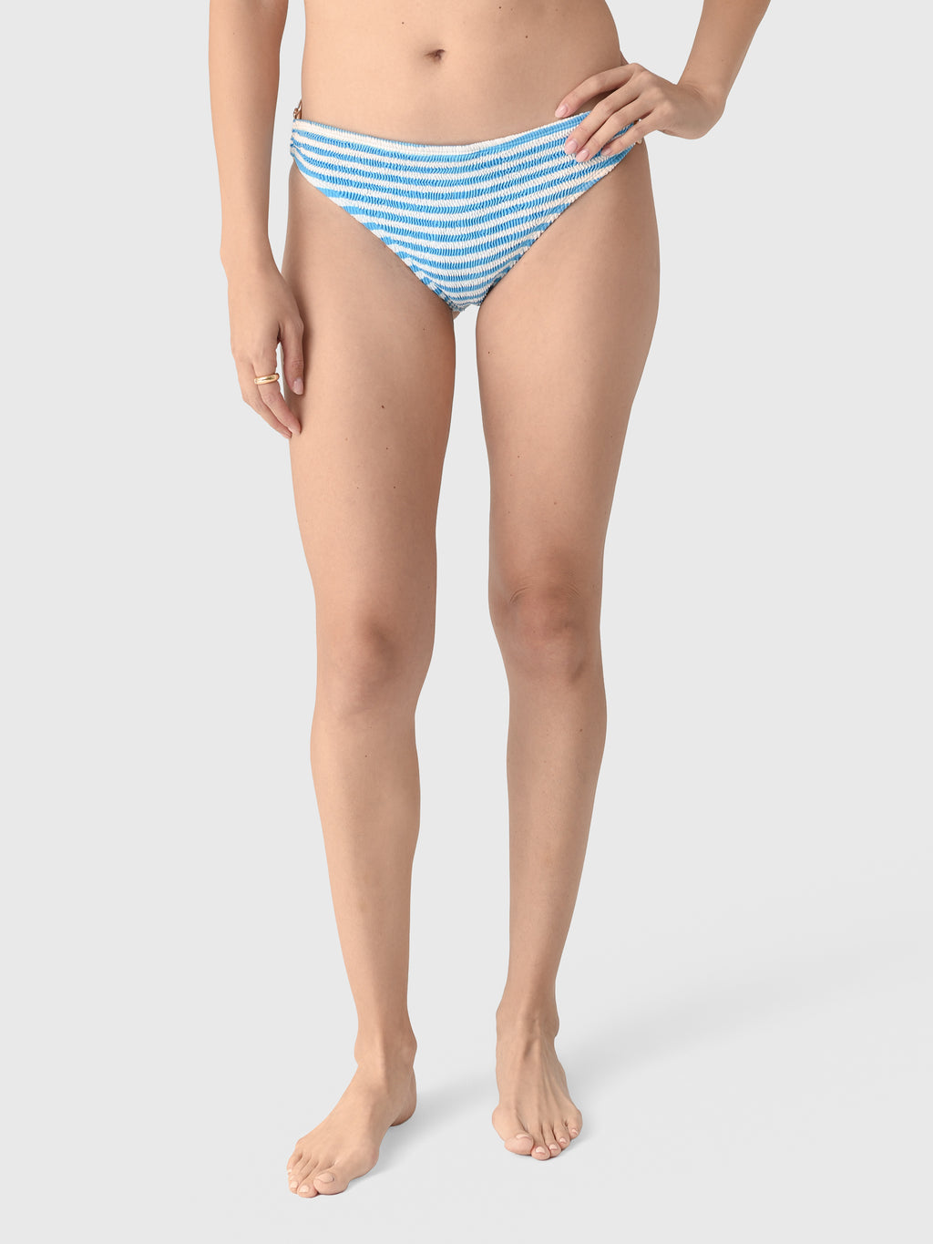 Cleonie Women's Rainbow Brief Bikini Bottom - Saint Bernard