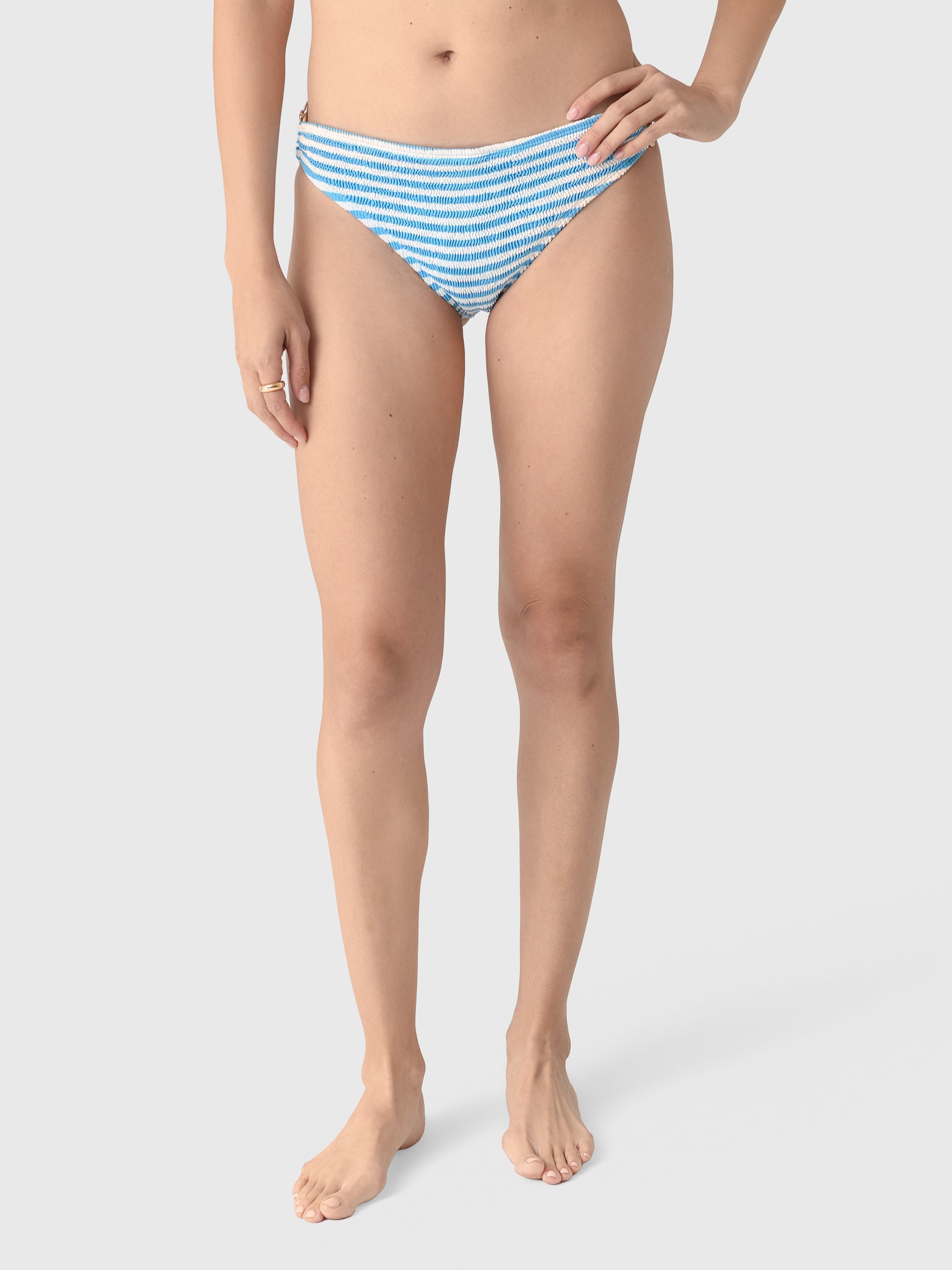 Cleonie Women's Rainbow Brief Bikini Bottom - Saint Bernard