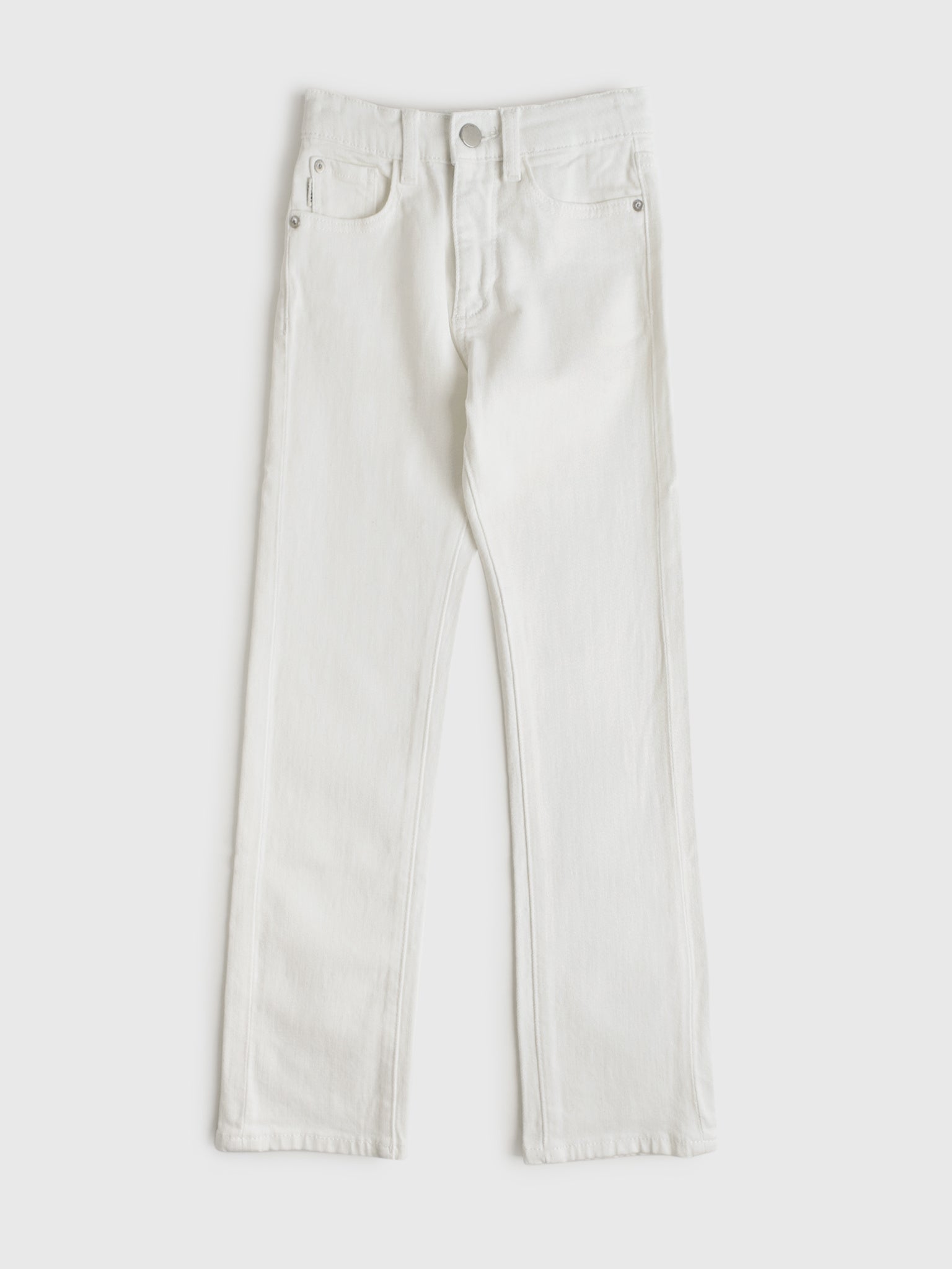 DL1961 Girls' Emie High Rise Straight Jean - Saint Bernard