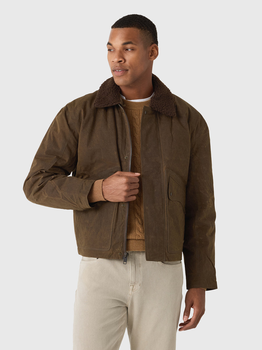 Alex Mill Men's Smith Bomber Jacket - Saint Bernard