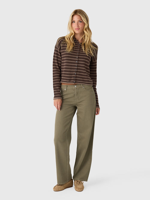 Alex Mill Women's Taylor Stripe Cardigan - Saint Bernard
