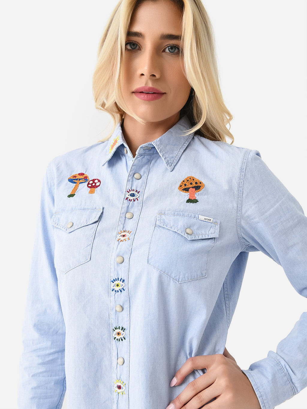 Mother Women's The Honey Yoke Shirt - Saint Bernard