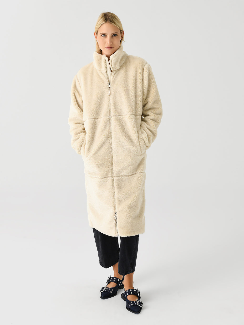 Patagonia Women's Lonesome Mesa Long Coat - Saint Bernard