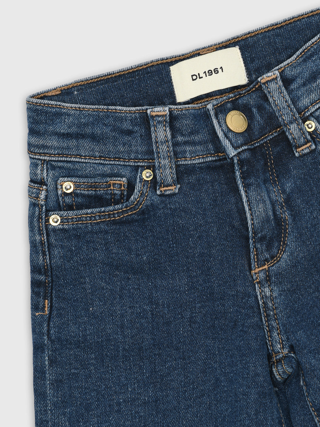 DL1961 Toddler Girls' Lily Wide Leg Jean - Saint Bernard