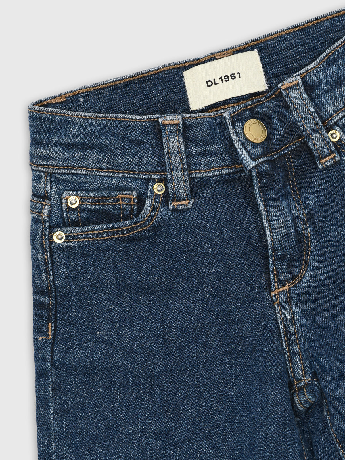 DL1961 Toddler Girls' Lily Wide Leg Jean - Saint Bernard