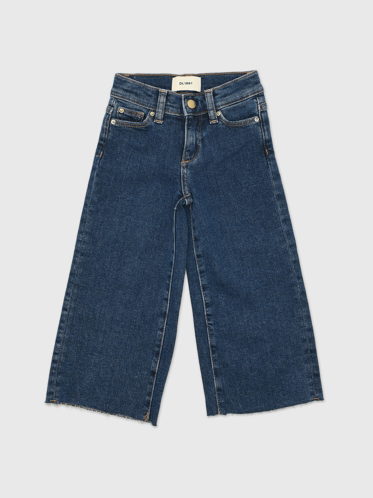 DL1961 Toddler Girls' Lily Wide Leg Jean - Saint Bernard