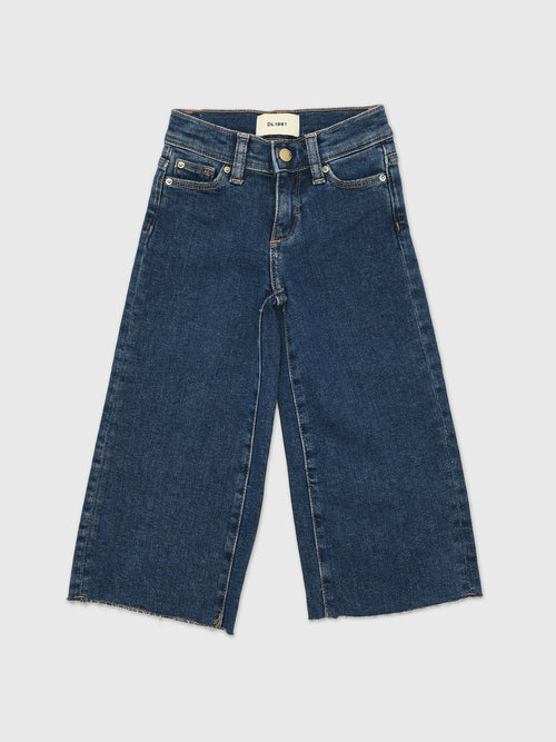 DL1961 Toddler Girls' Lily Wide Leg Jean - Saint Bernard