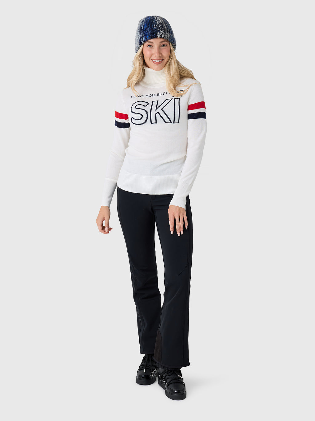 We Norwegians Women's Bibi Fitted Sweater - Saint Bernard