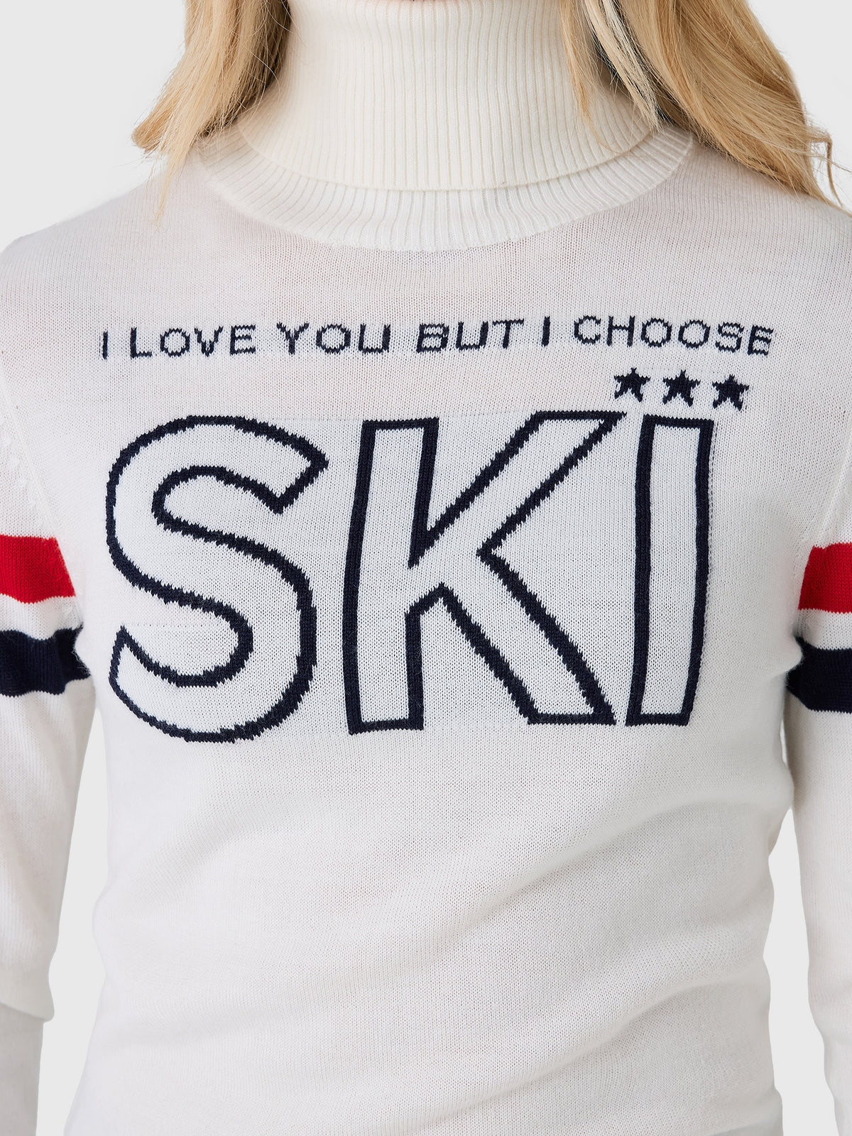 We Norwegians Women's Bibi Fitted Sweater - Saint Bernard