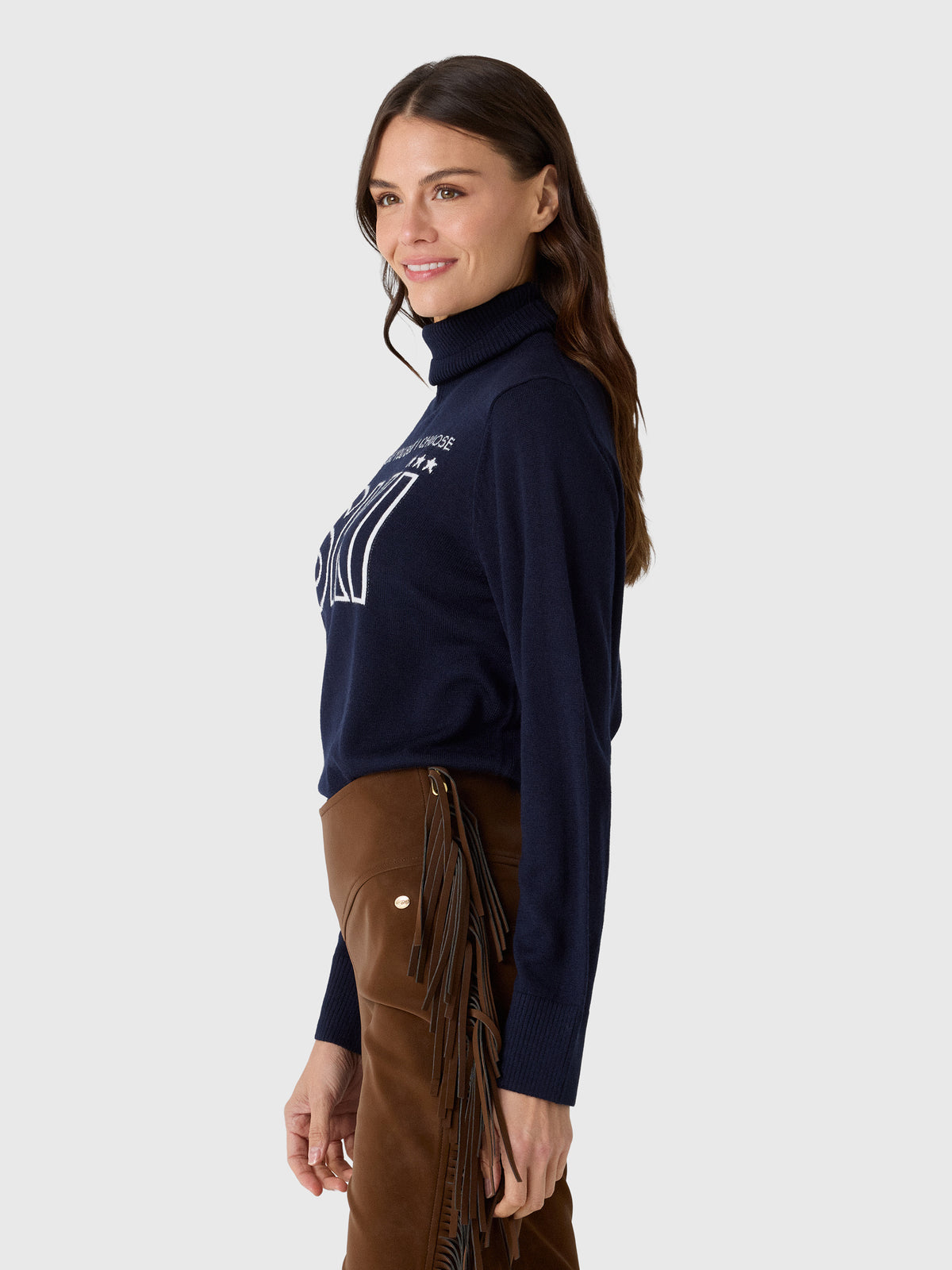 We Norwegians Women's Bibi Sweater - Saint Bernard