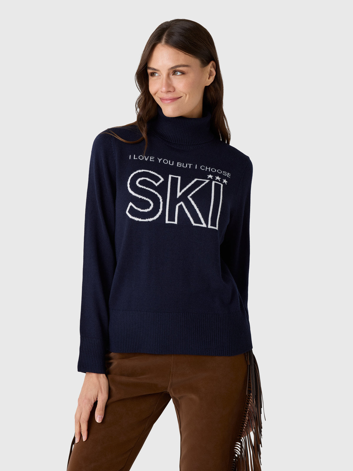 We Norwegians Women's Bibi Sweater - Saint Bernard