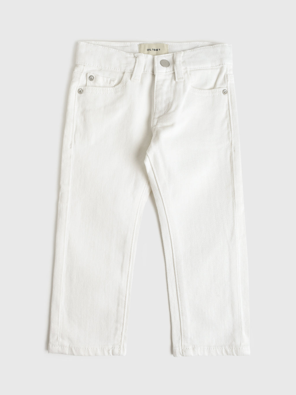 DL1961 Toddler Girls' Emie High Rise Straight Jean - Saint Bernard
