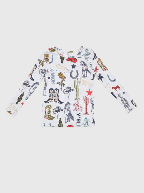 Pink Chicken Kids' Bamboo Pajama Set