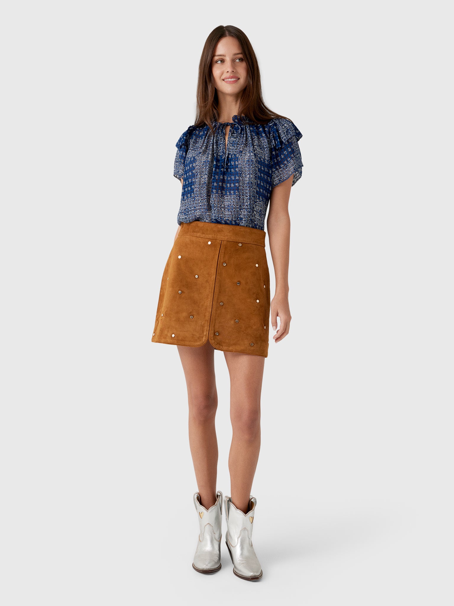 Hunter Bell Women's Dottie Mini Skirt