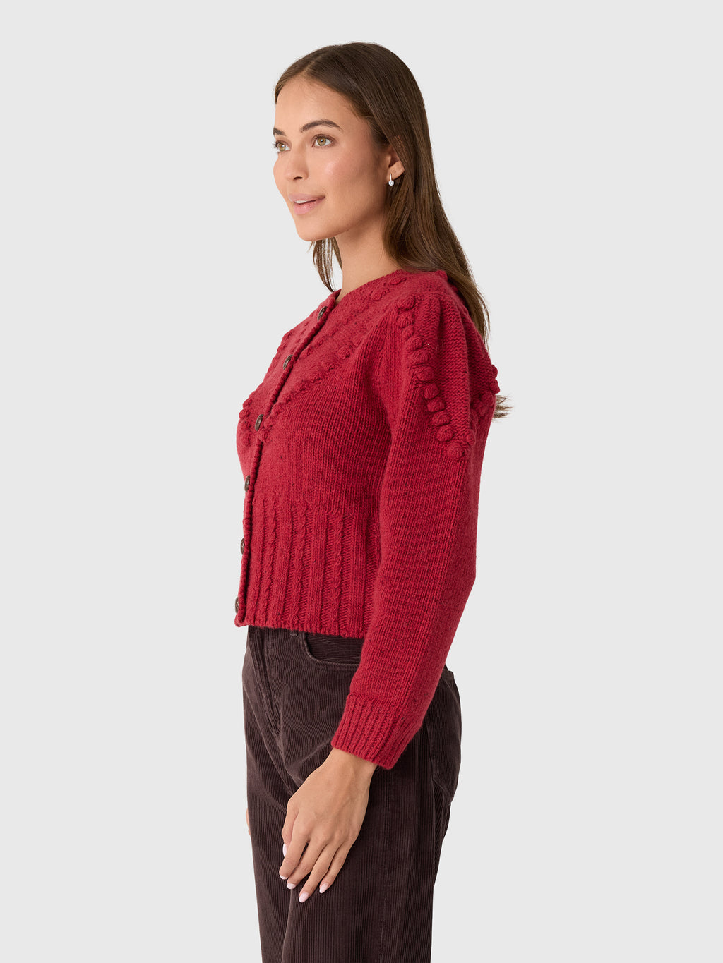 Hunter Bell Women's Bobble Sweater - Saint Bernard