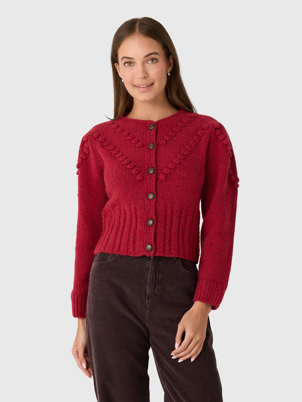 Hunter Bell Women's Bobble Sweater - Saint Bernard