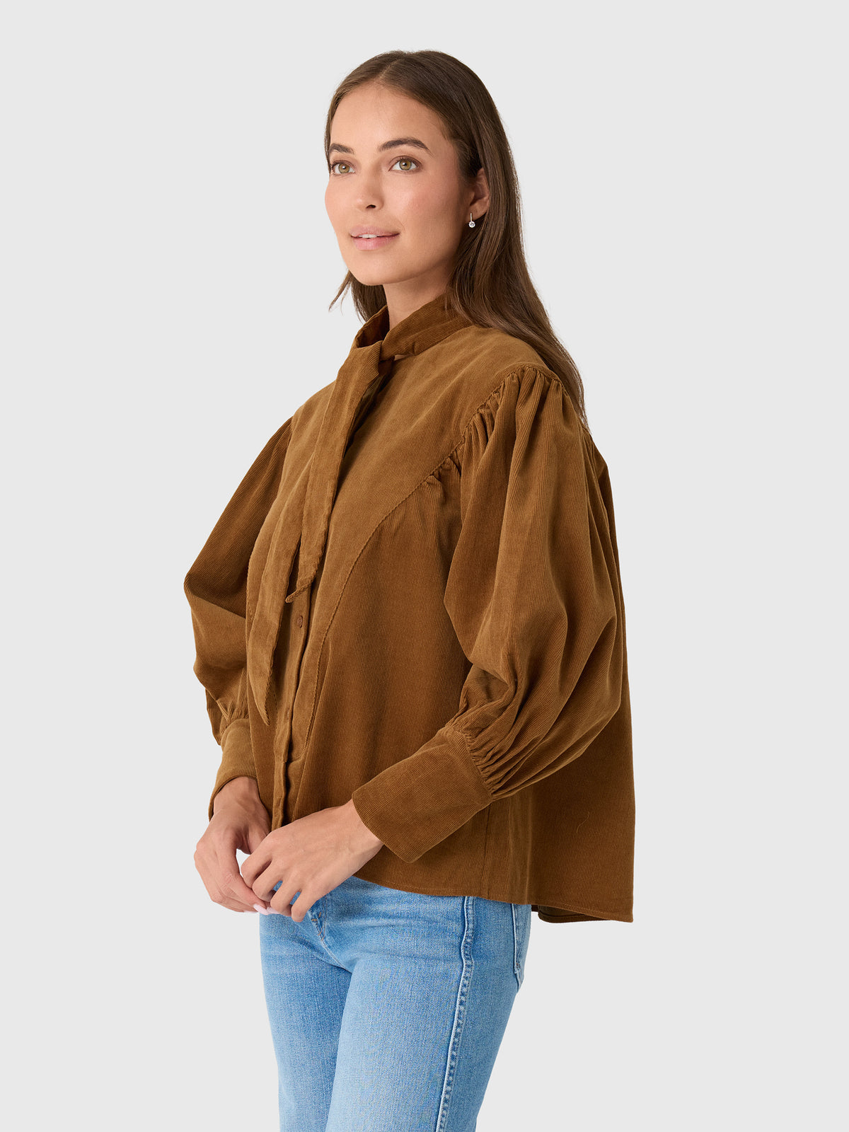 Hunter Bell Women's Odessa Shirt - Saint Bernard