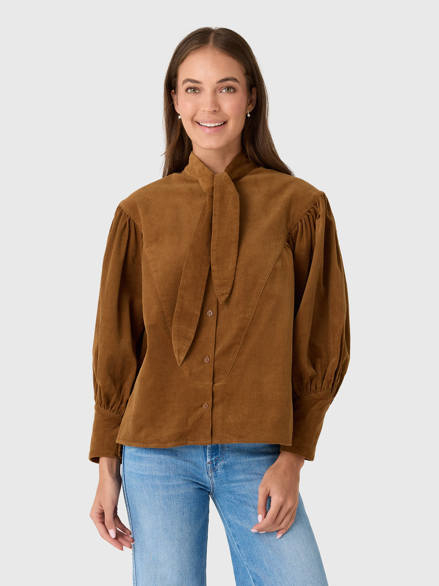 Hunter Bell Women's Odessa Shirt - Saint Bernard