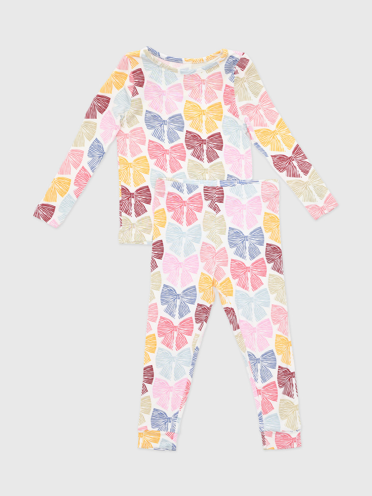 Pink Chicken Girls' Bamboo Pajama Set - Saint Bernard