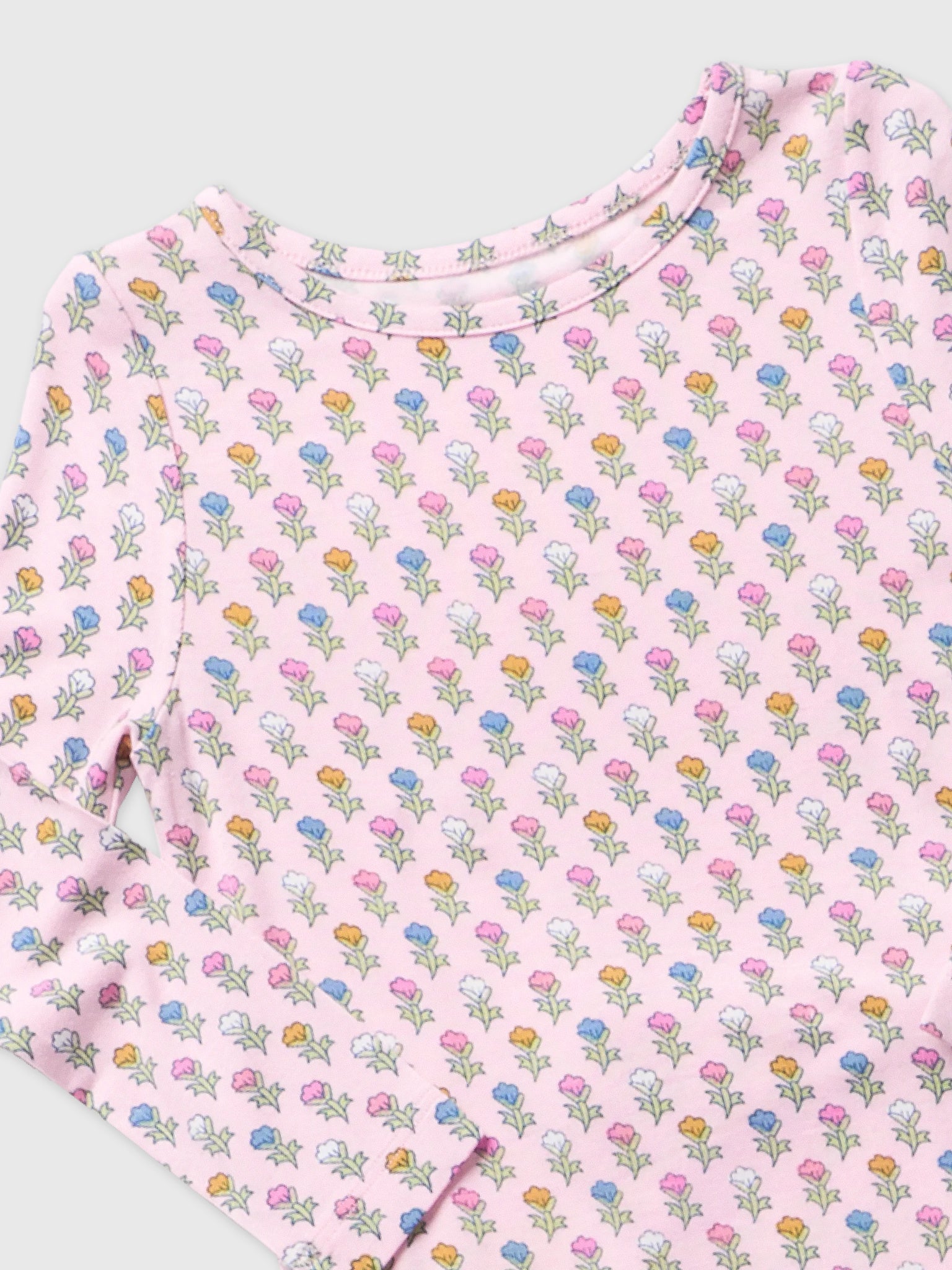 Pink Chicken Girls' Bamboo Pajama Set - Saint Bernard