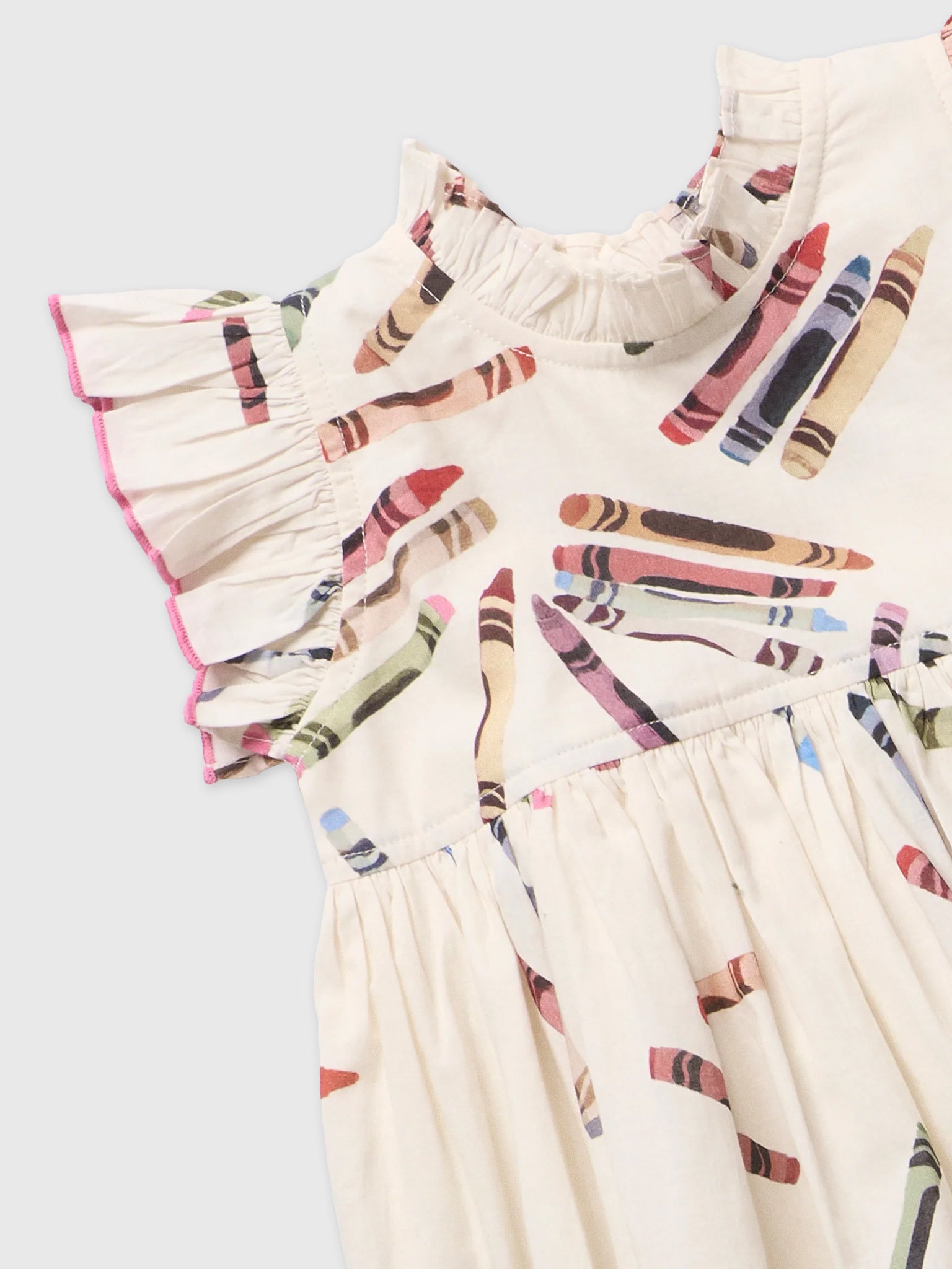 Pink Chicken Girls' Jennifer Dress - Saint Bernard