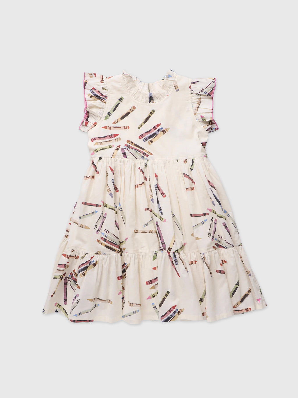 Pink Chicken Girls' Jennifer Dress - Saint Bernard