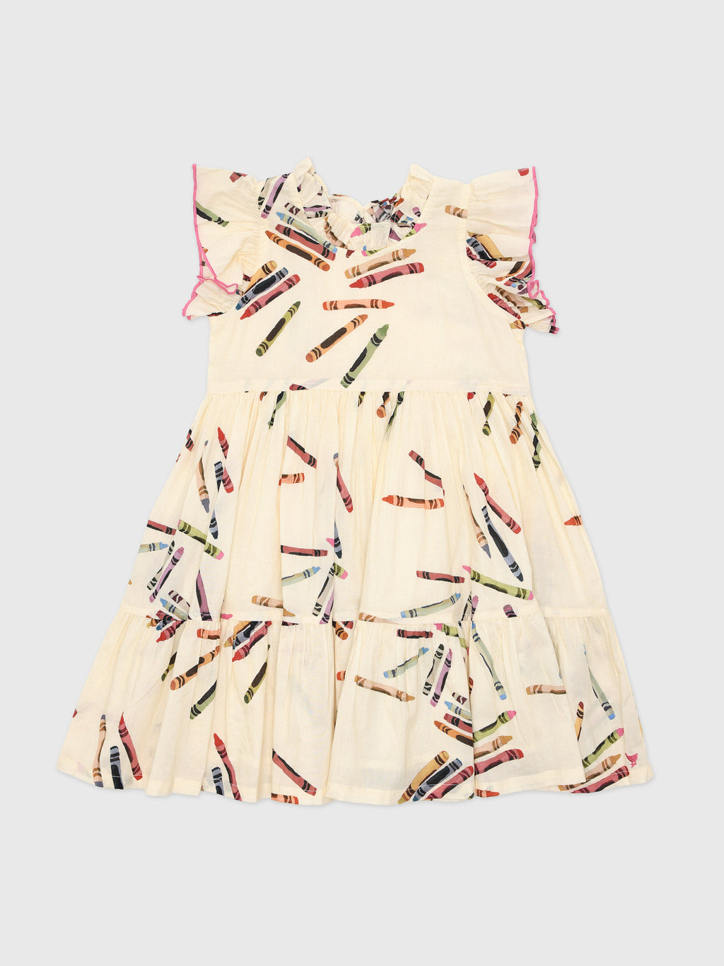 Pink Chicken Girls' Jennifer Dress - Saint Bernard