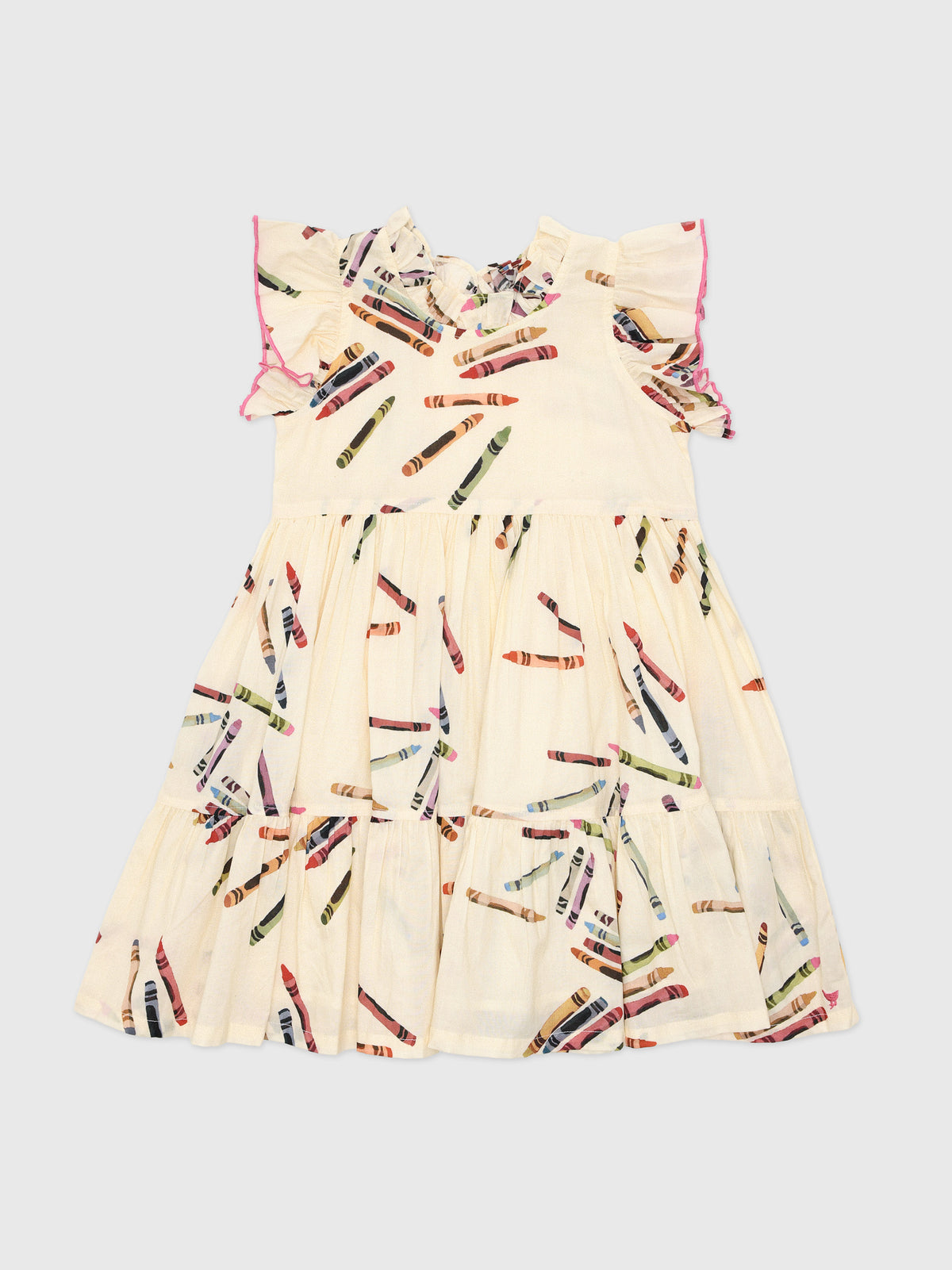 Pink Chicken Girls' Jennifer Dress - Saint Bernard