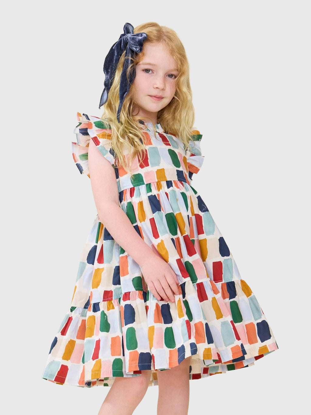 Pink Chicken Girls' Jennifer Dress - Saint Bernard