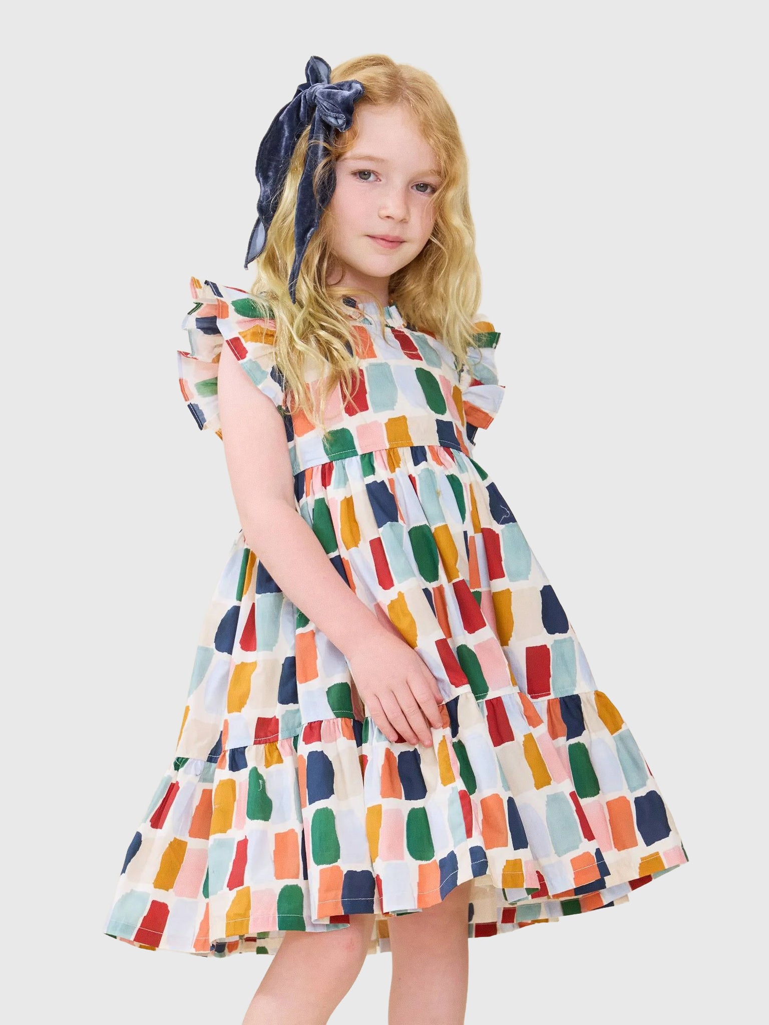 Pink Chicken Girls' Jennifer Dress - Saint Bernard