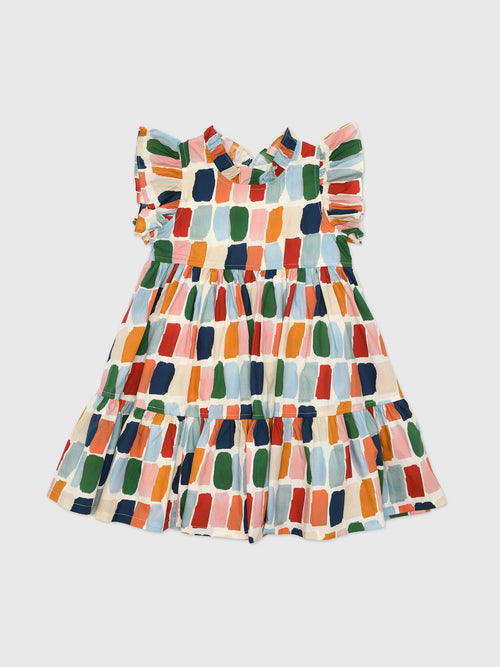 Pink Chicken Girls' Jennifer Dress - Saint Bernard