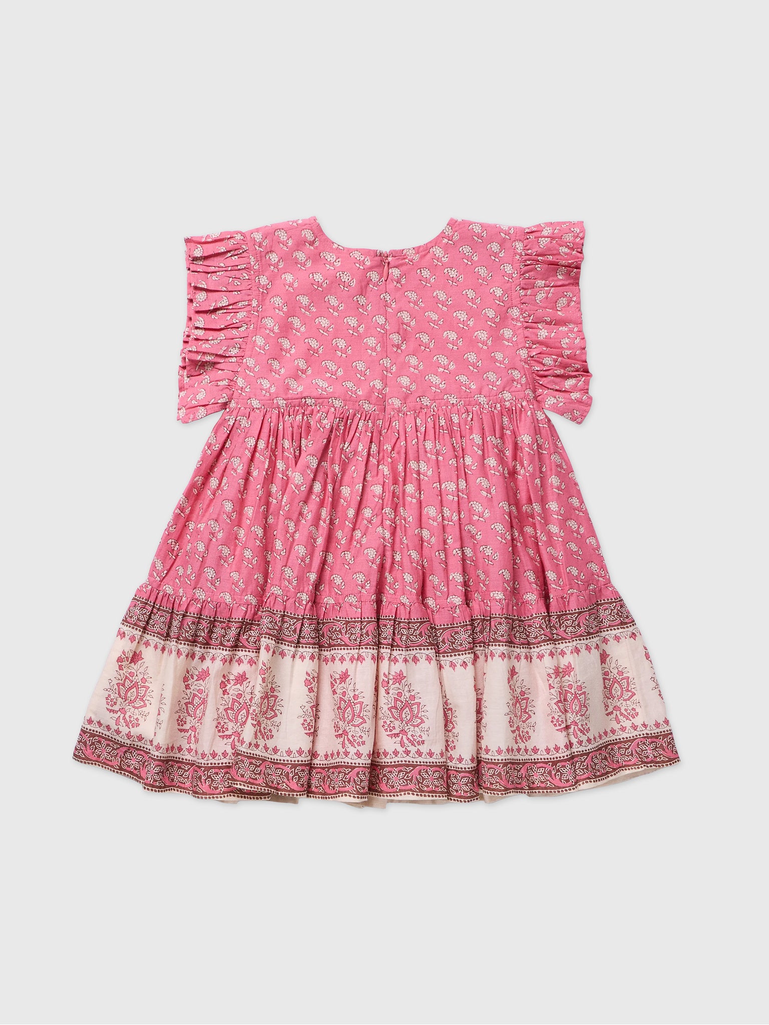 Pink Chicken Girls' Kit Dress - Saint Bernard