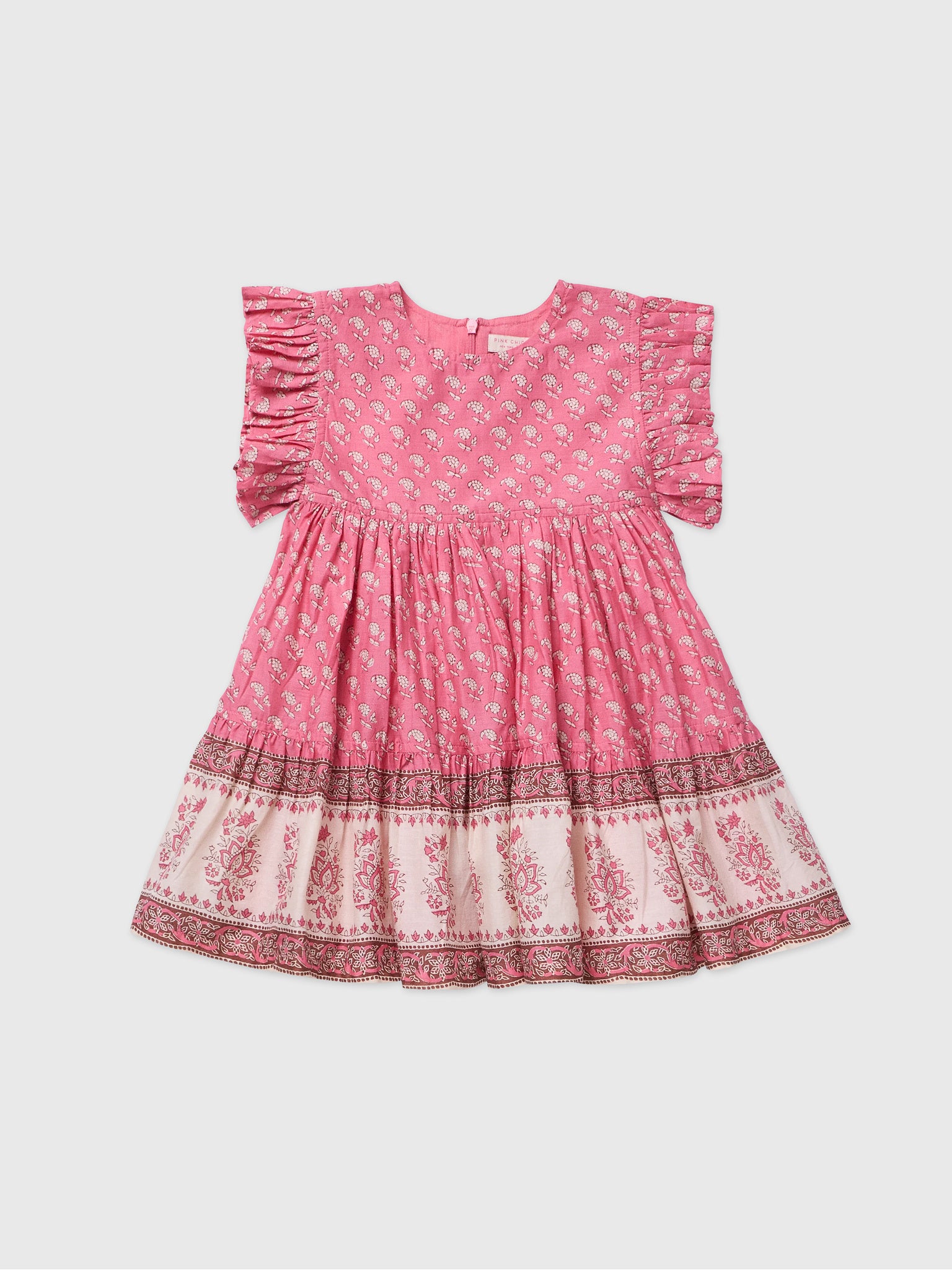 Pink Chicken Girls' Kit Dress - Saint Bernard