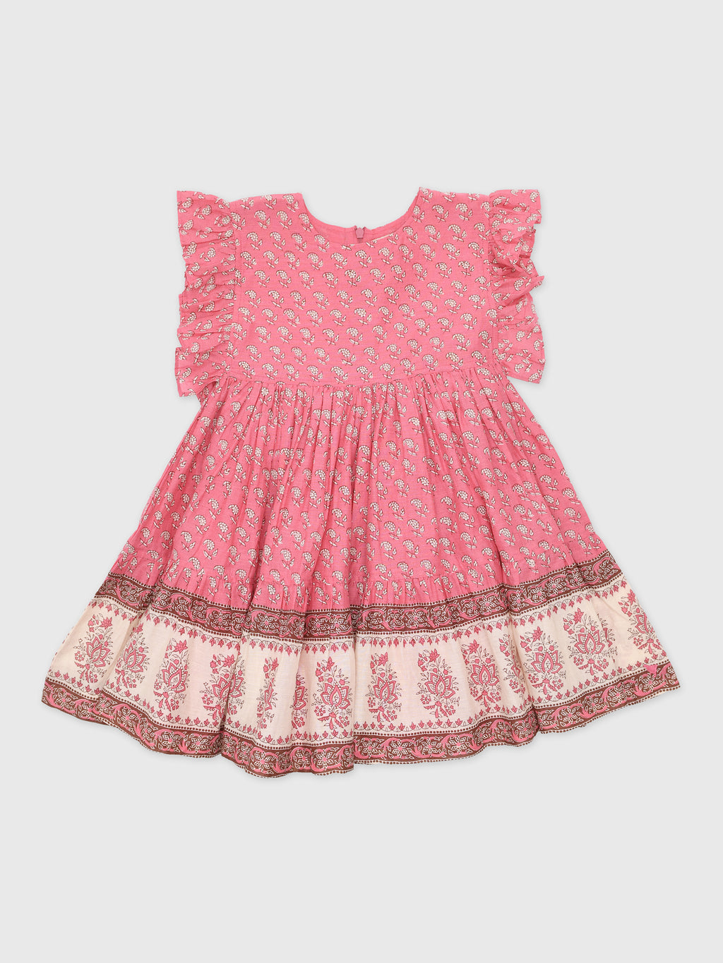 Pink Chicken Girls' Kit Dress - Saint Bernard