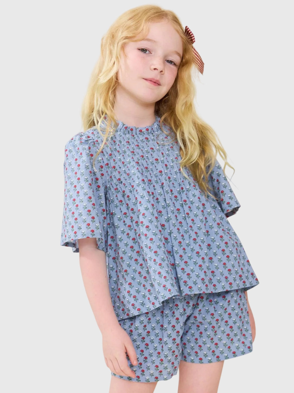 Pink Chicken Girls' Jaipur Top - Saint Bernard
