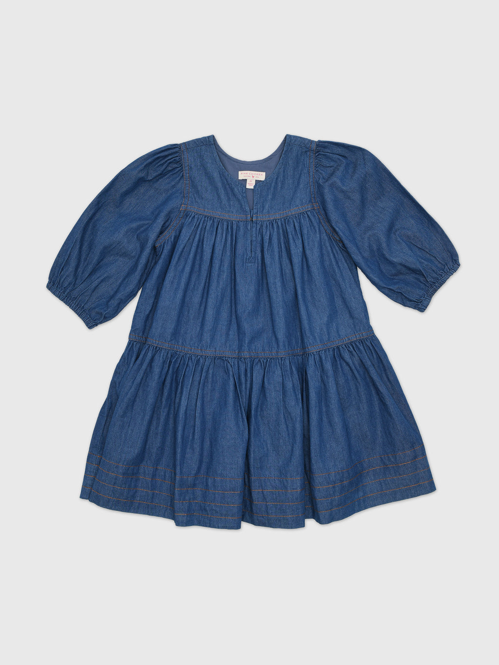 Pink Chicken Girls' Sawyer Dress - Saint Bernard