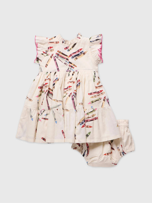 Pink Chicken Baby Girls' Jennifer Dress Set