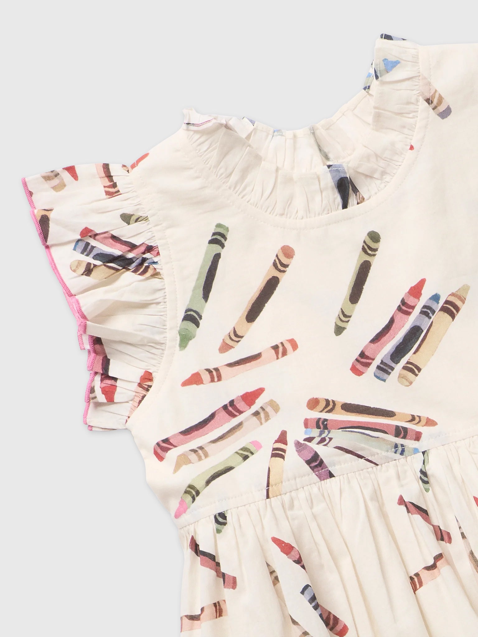 Pink Chicken Baby Girls' Jennifer Dress Set - Saint Bernard