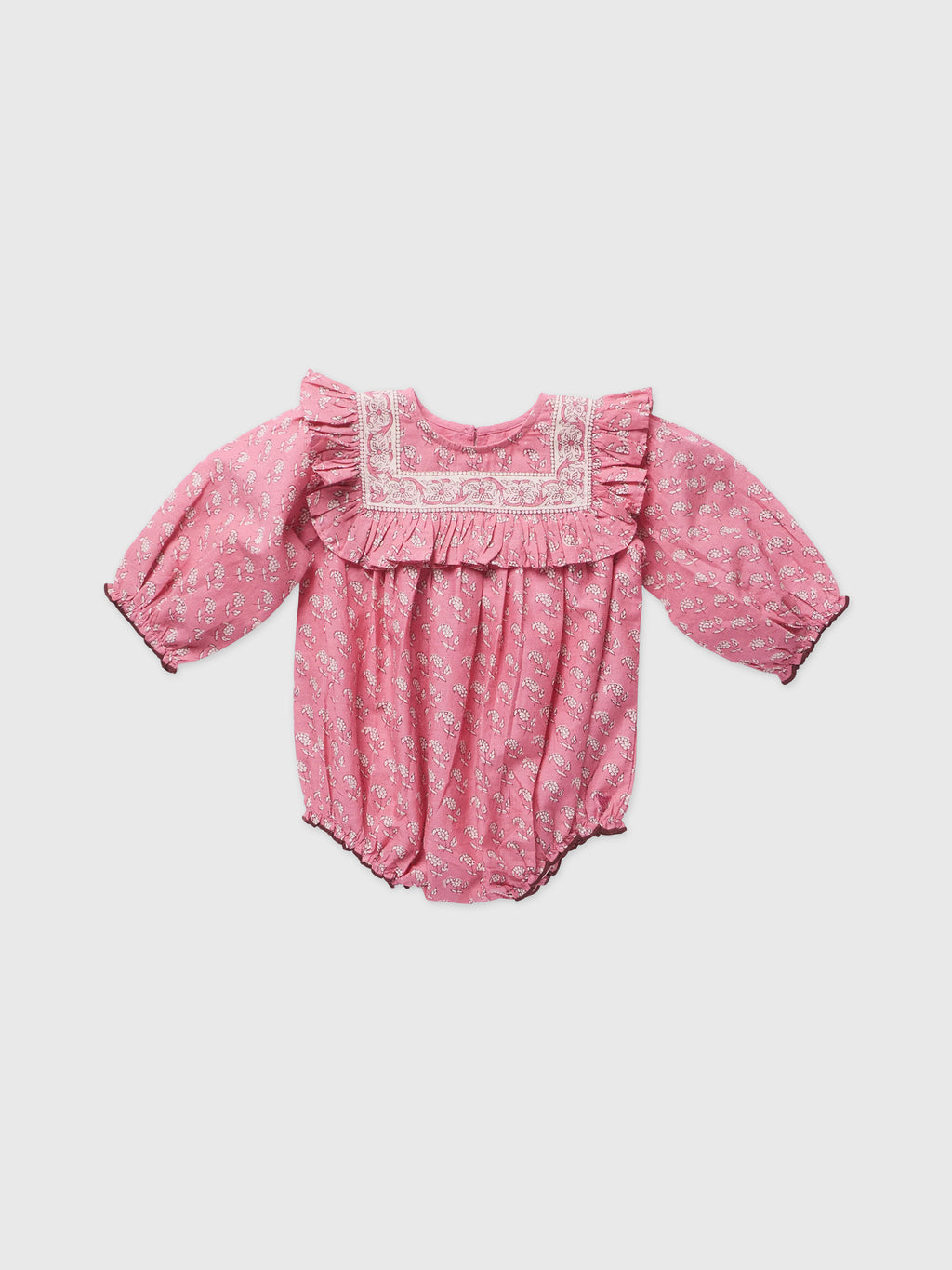 Pink Chicken Baby Girls' Quinn Bubble - Saint Bernard
