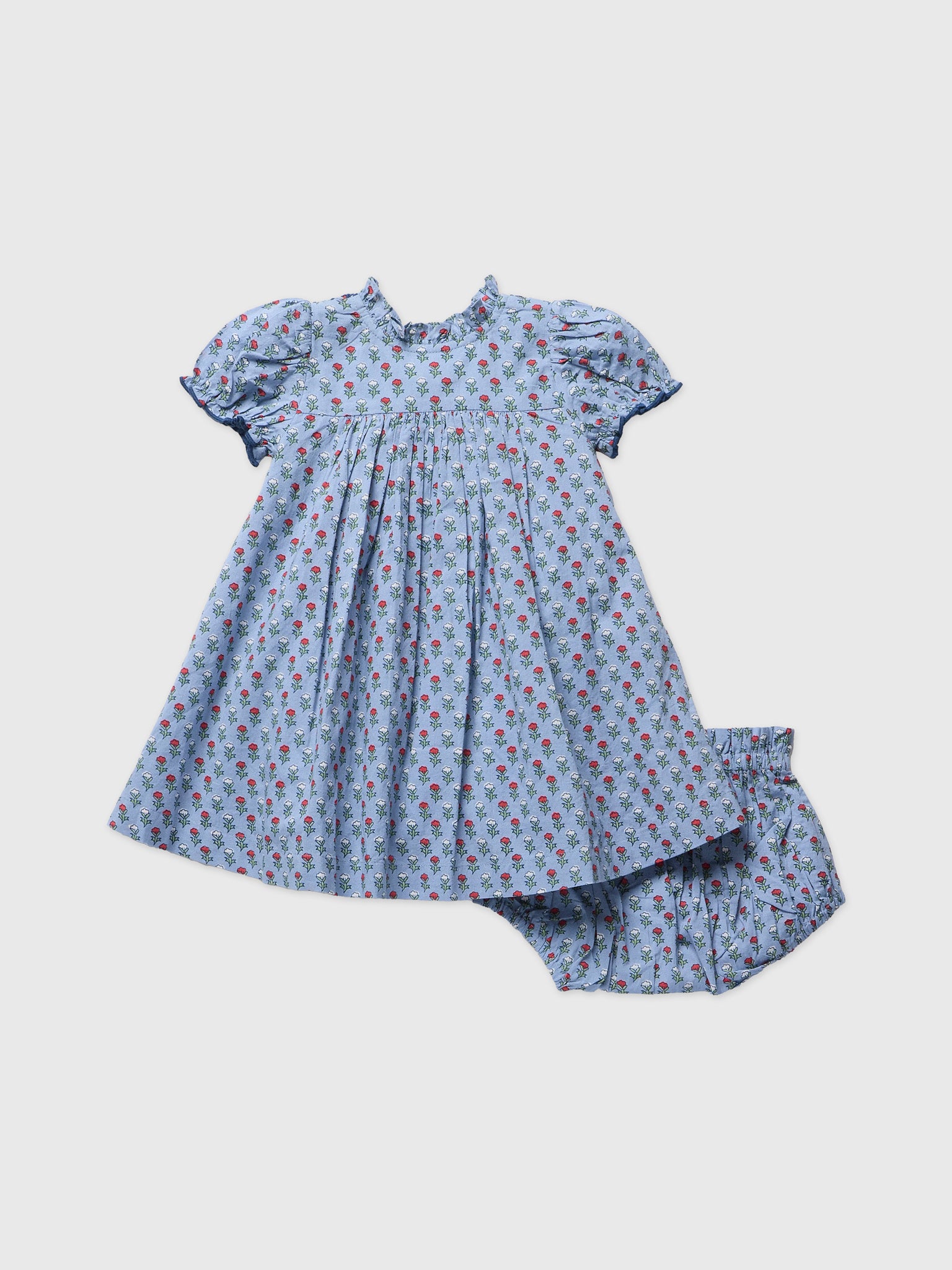 Pink Chicken Baby Girls' Lucia Dress Set - Saint Bernard
